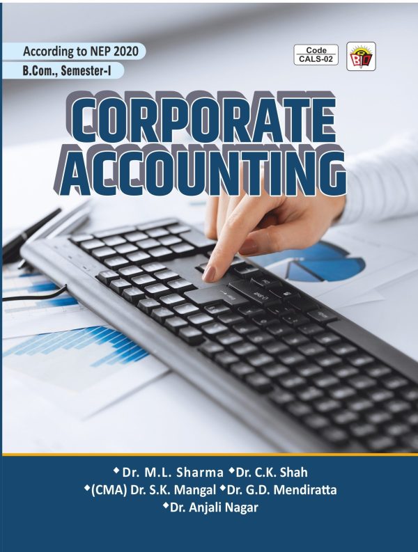 CORPORATE ACCOUNTING English SEM- 1 ( Alwar Universty)