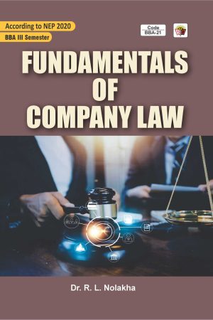 FUNDAMENTALS OF COMPANY LAW
