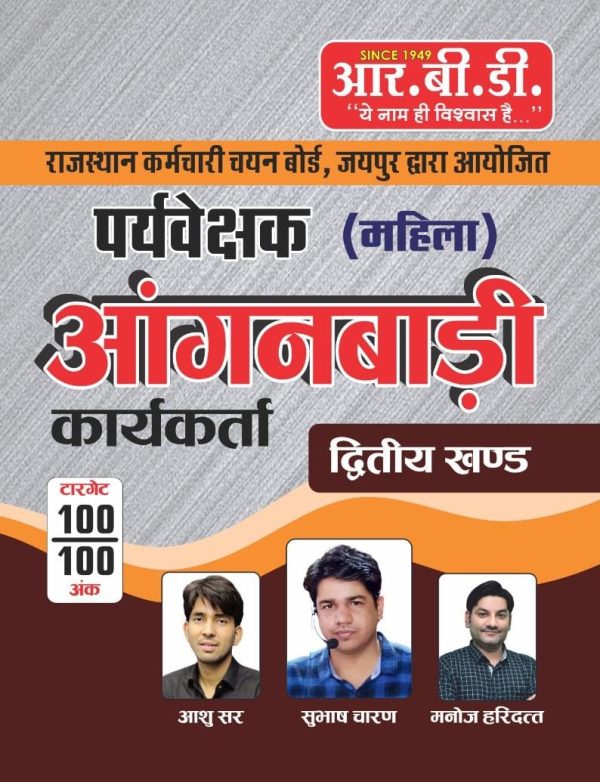 Anganwadi Supervisor 2nd Part