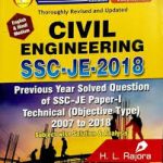 Civil engineering SSC je 2018